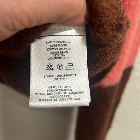 Joie oversized Morgen Wool-Blend Sweater. NWT - Picture 8 of 8